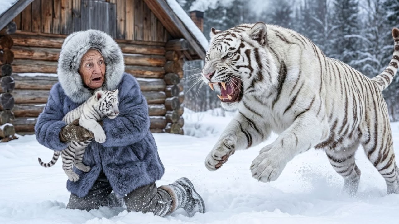 SHE SAVED A FREEZING WHITE TIGER CUB—THEN A MIRACLE APPEARED | YAKUTIA -71°C