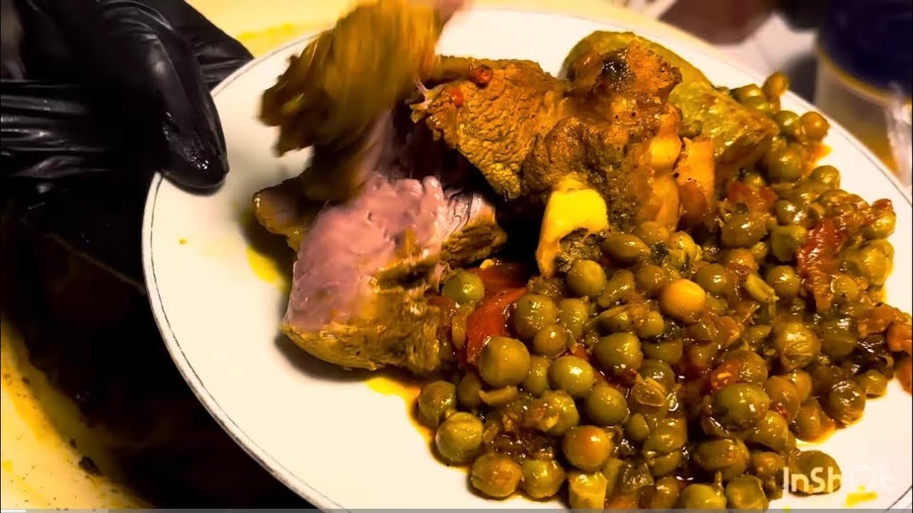 طجين لحم الخروف بالخضار.لذيذ جداً 😋بطريقة بسيطة وسهلة 