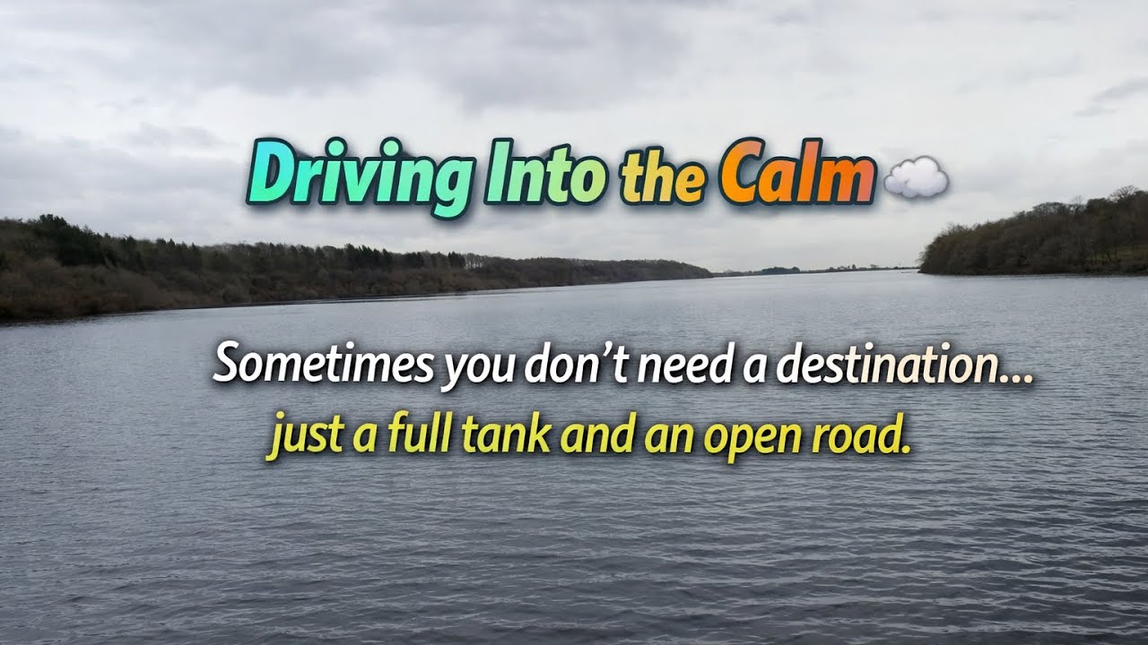 Driving Into the Calm 🌫️ | A Peaceful Lakeside Road Trip
