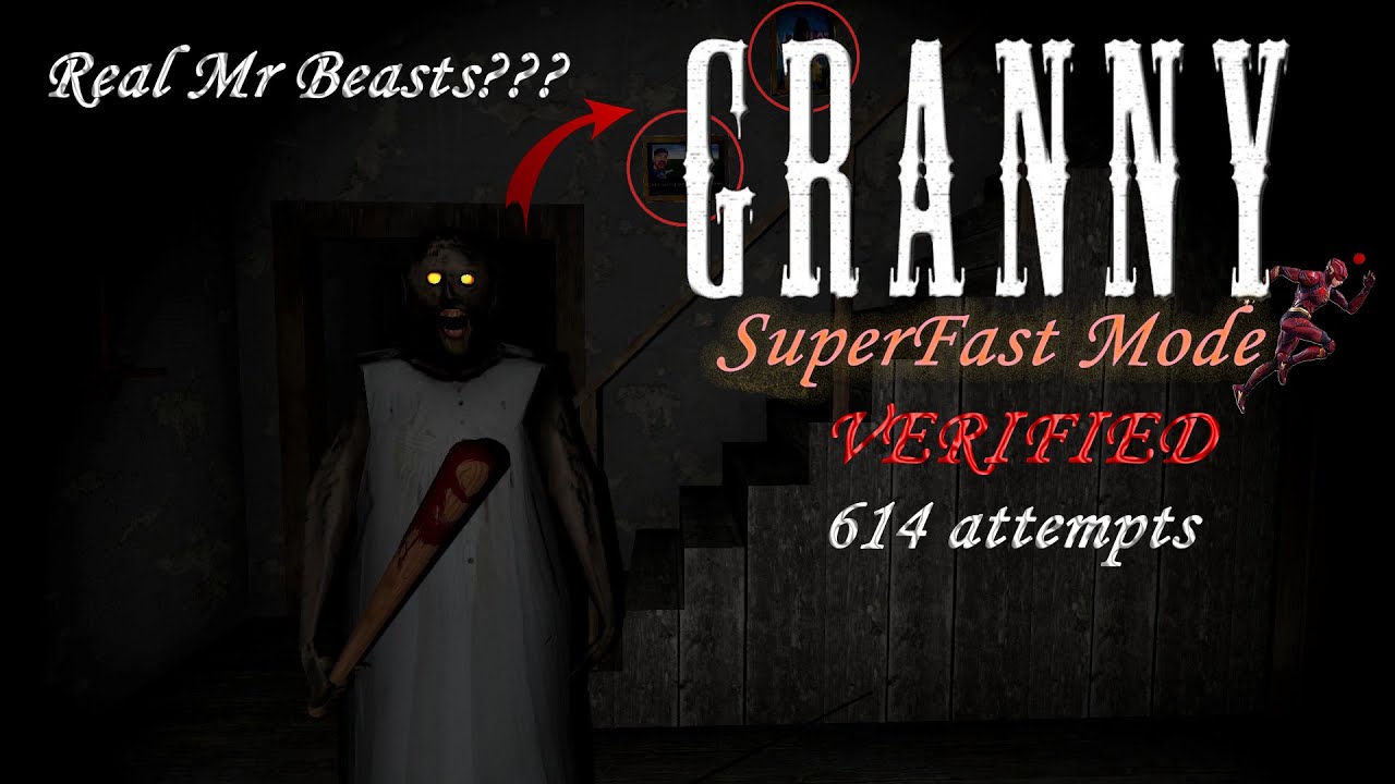Granny Cуперфаст мод на ПК ПРОЙДЕН! Самая быстрая бабка за всю историю гренни😱