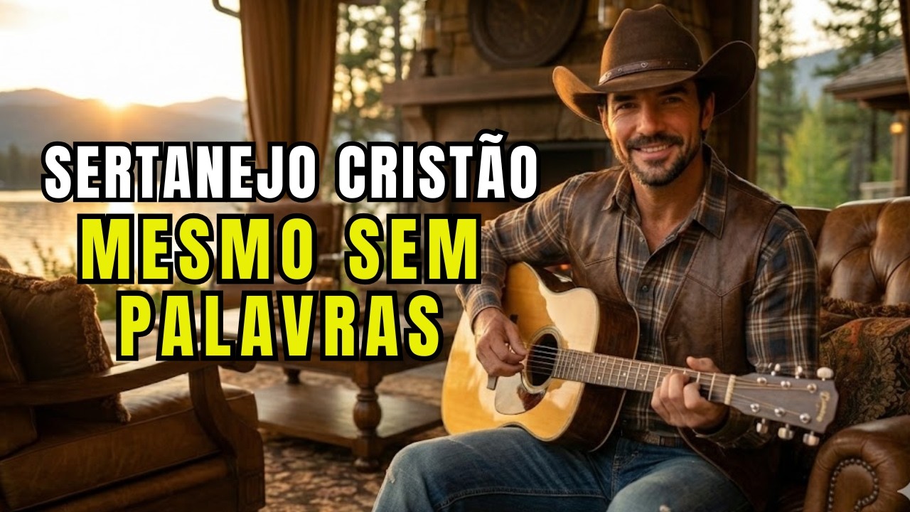 MESMO SEM PALAVRAS - Hino Sertanejo Cristão [ Mesmo Sem Palavras Ele Te Ouvirá ]