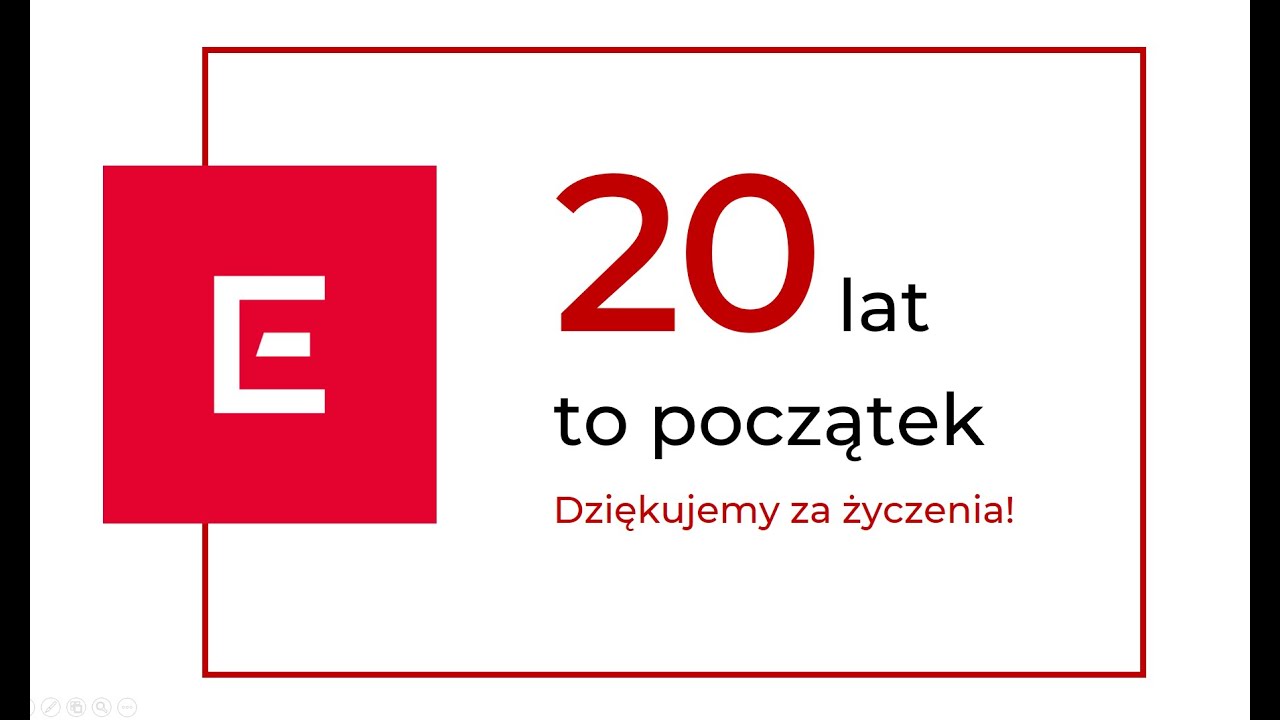 20 lat EPRO / Życzenia: Ania Lewandowska, Tomek Bednarek, Rafał Rutkowski i inni...