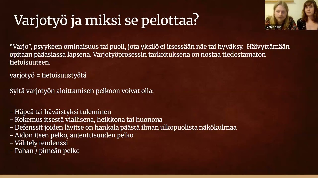 Varjotyöstä webinaari 23.2.2026