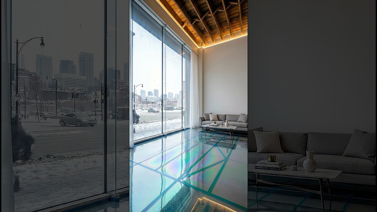 INSANE 7-Color 3D Epoxy Floor Transformation 🌈✨ 