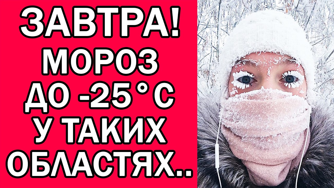 ПОГОДА НА ЗАВТРА 9 ЛЮТОГО 2026 : ПОГОДА НА ЗАВТРА В УКРАЇНІ