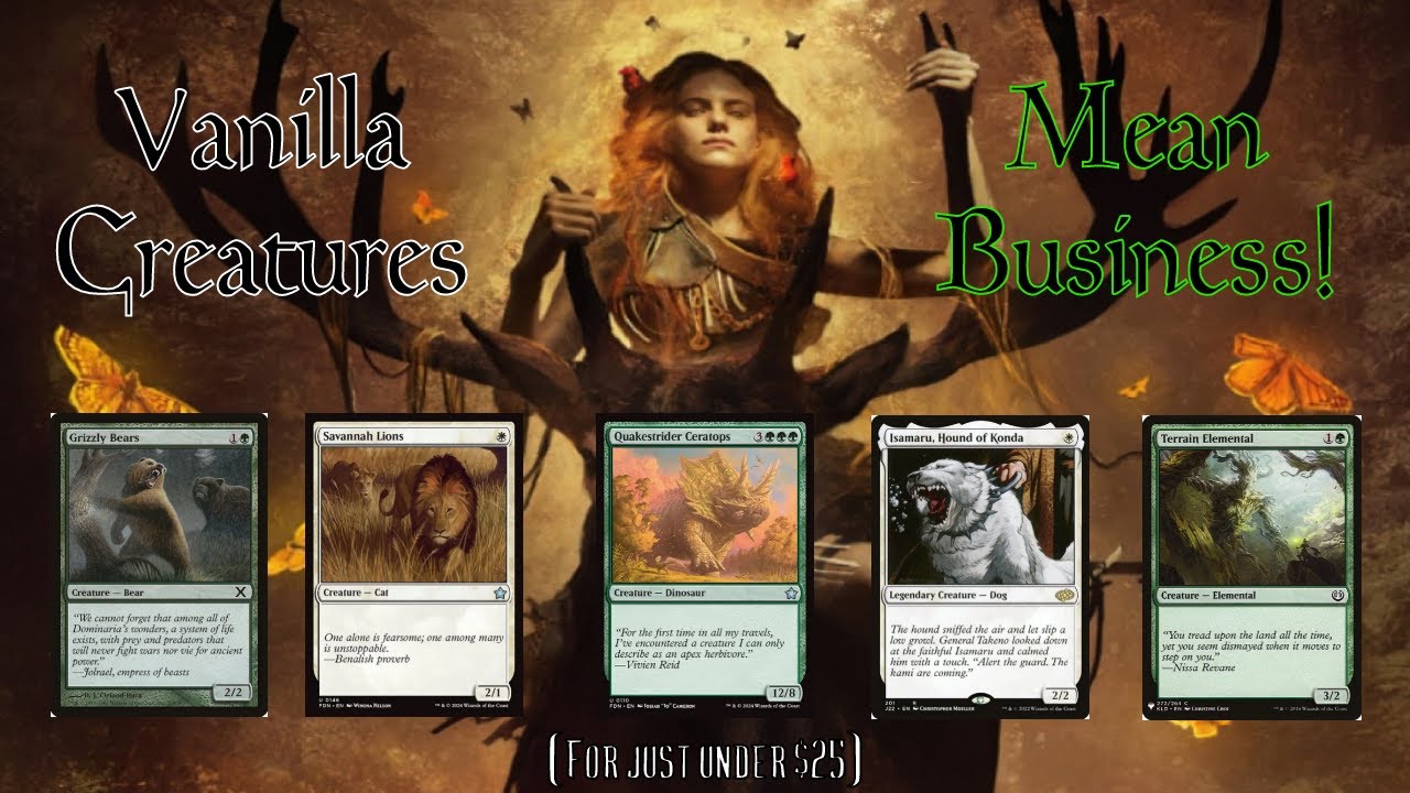 Vanilla Creatures Are Actually Overpowered (and Cheap)! | Commander Showcase