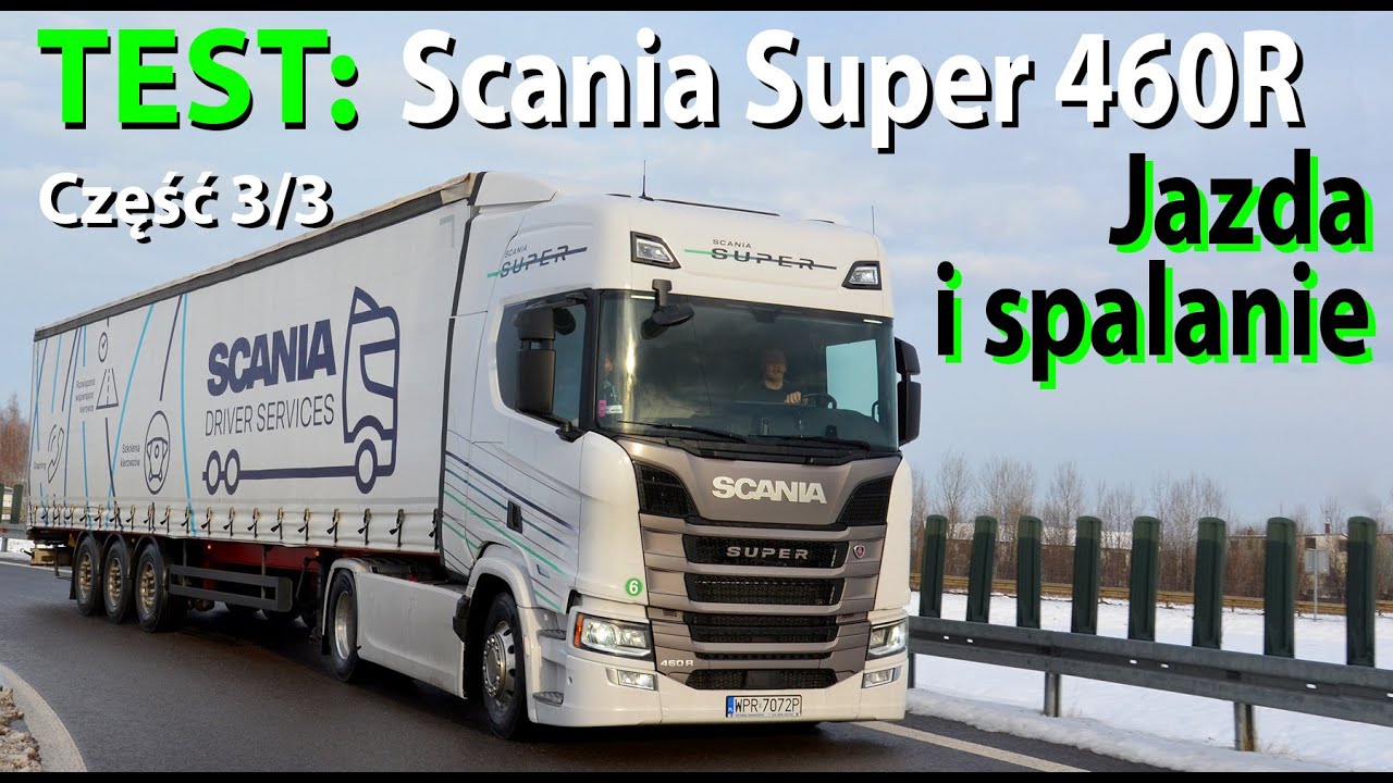 Test: Scania Super 460R Highline - jazda i zużycie paliwa ze skrzynią G25 z overdrive (3/3)