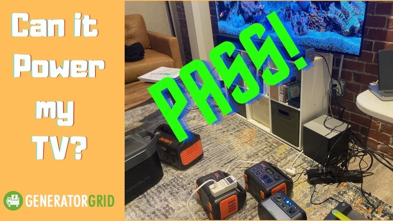 Can a Portable Generator Power a TV?
