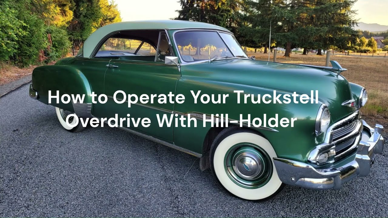 1951 Chevrolet Bel Air 3 Speed Manual OTC How to: Operating a Truckstell Overdrive With Hill-Holder