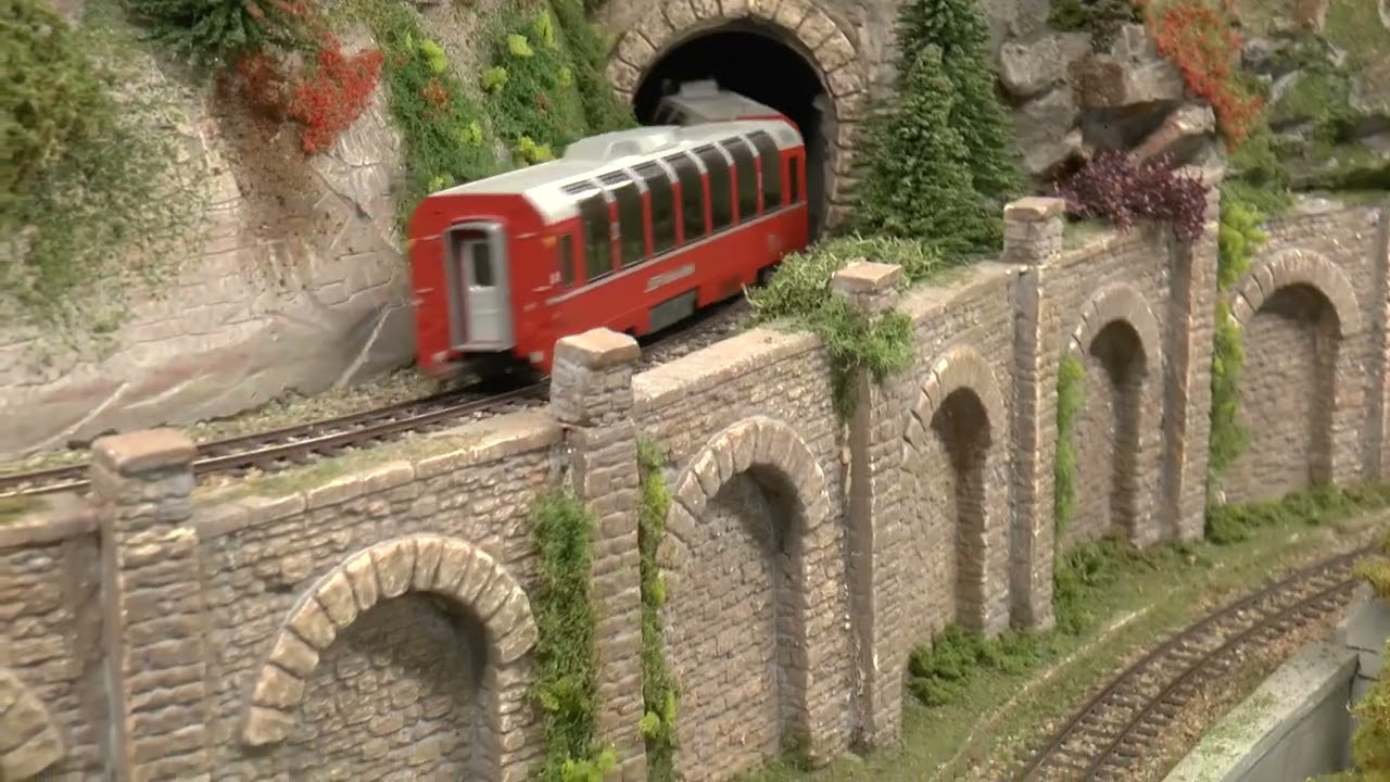 Vregun 2 0 Try Out Bemo RhB  in H0m  12  12  23  deel 29 uit de serie modelspoorbaan  Zwitserland  1