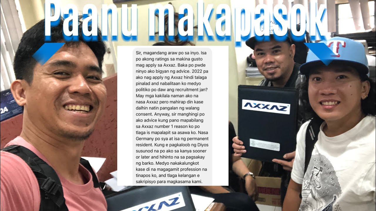 Tanong ni kabayan.PAANU DAW MAKAPASOK SA AXXAZ? D kaya eh give up ang pagbabarko. #inlandshipping