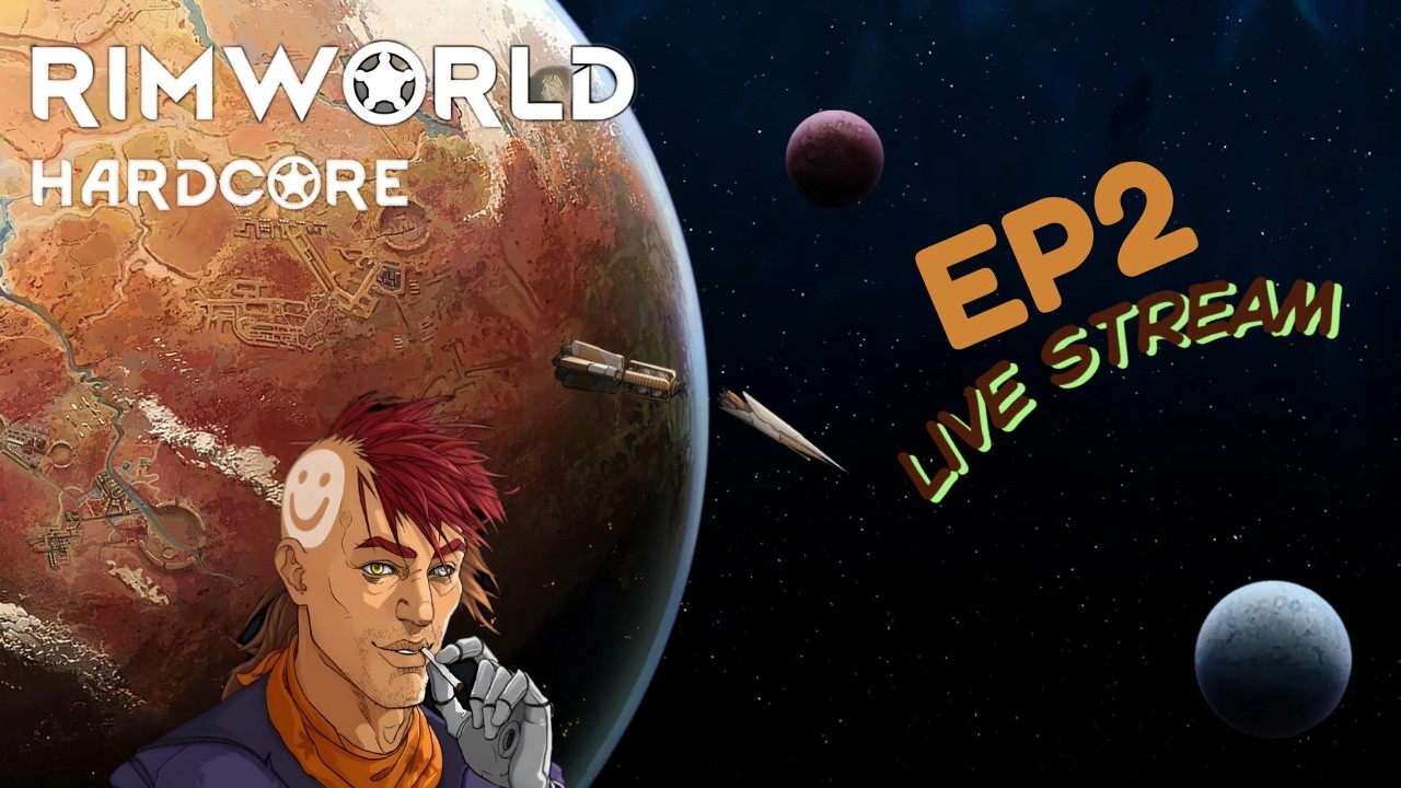 Rimworld Ep2 - Hardcore Week — 7 Nights to Survive👀💥#dlitegaming
