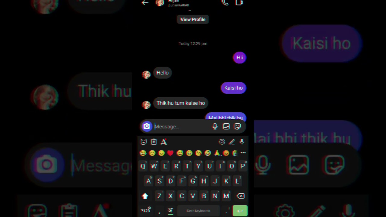 girl se first time chatting 😂 || #shortvideo #funnychatting #viralvideo #chat