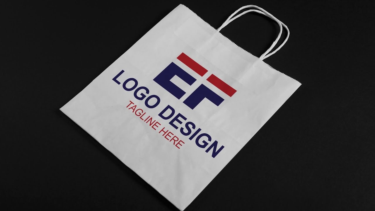How To Create Stylish EF Logo Design In Adobe Illustrator Tutorial @SumaiyaAkter12348 