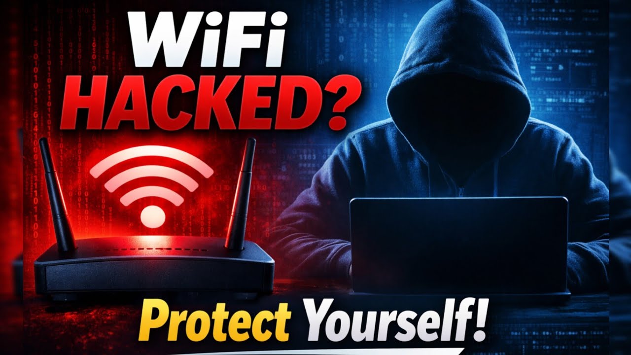 How Hackers Hack Your Wifi (and how to stop it) #cybersecurity #ethicalhacking