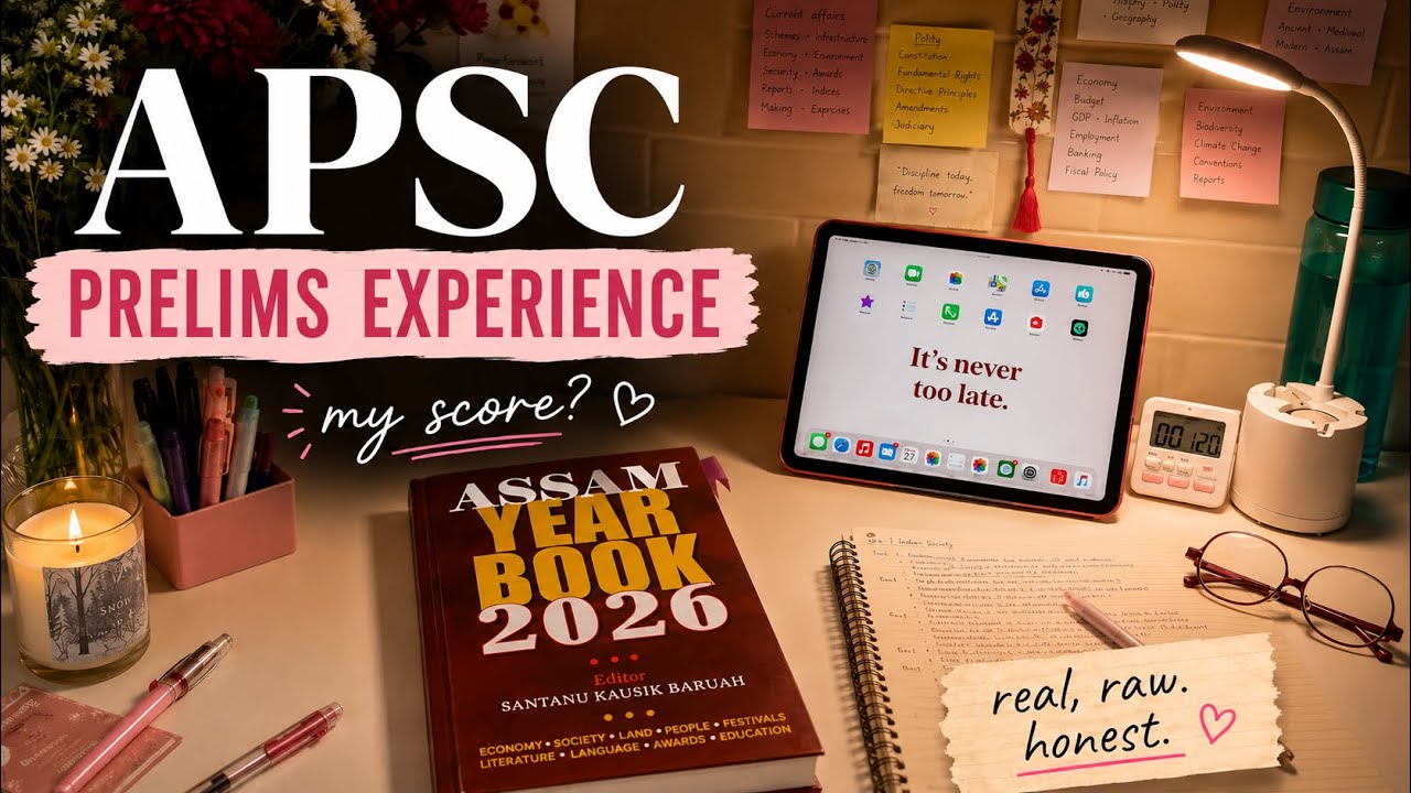 Мой опыт и баллы на APSC Prelims 2025 | Study bae
