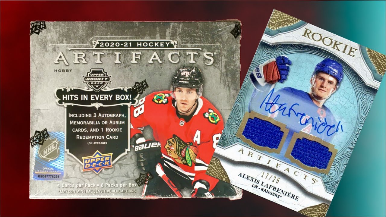 20/21 Upper Deck Artifacts Hockey Hobby Box Break