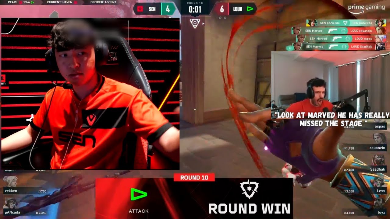 SEN Tarik React to SEN Marved's Performance Vs LOUD🥶