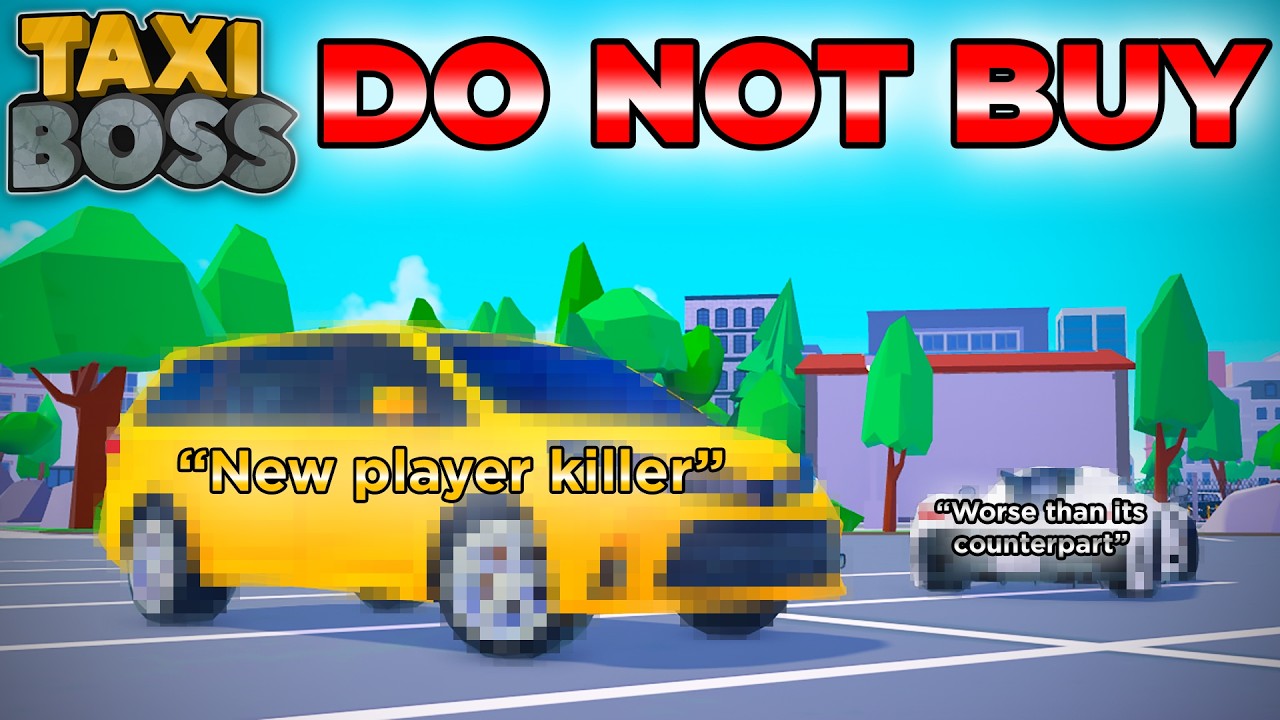 5 автомобилей, которые следует избегать в Taxi Boss (Roblox Taxi Boss)