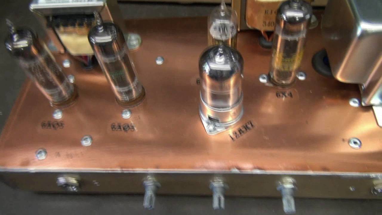 Tube amp Theater D-Lab Minuteman Guitar 6AQ5  Head Tone Monster