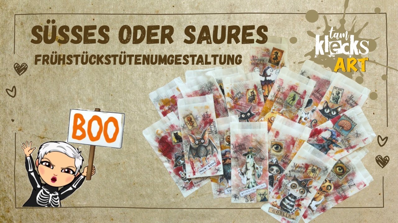Süßes oder Saures - Tütenumgestaltung