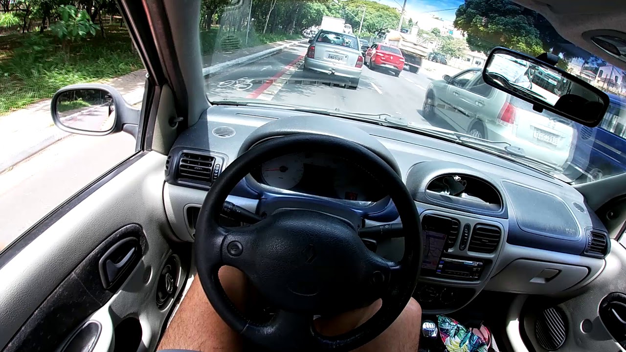 INDO PARA PRAIA DE CLIO 1.6 16V SÓ O CANO!