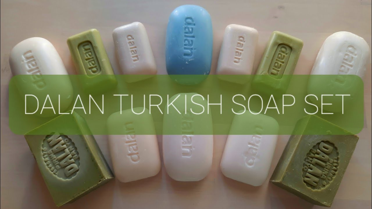 ASMR Soap cutting - DALAN soap set part I