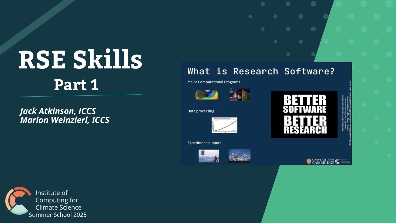 RSE Skills (Part 1)