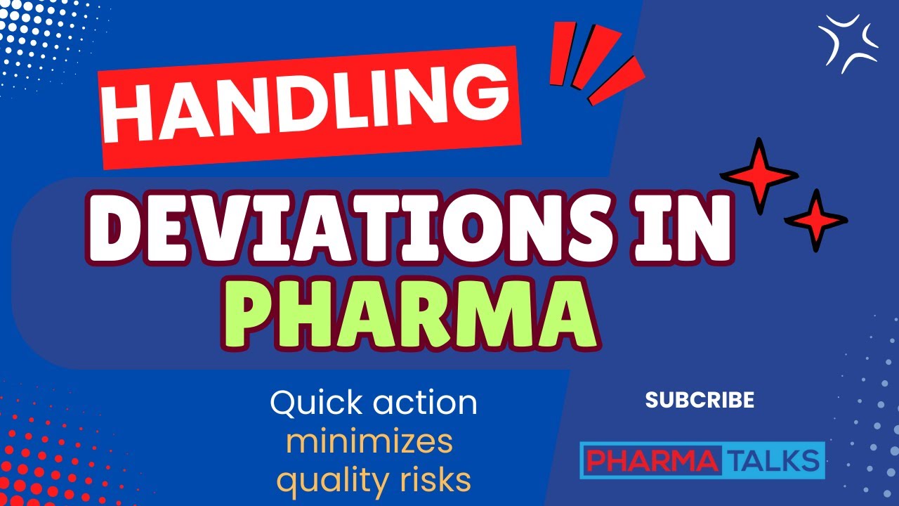 Understanding & Managing Deviations in Pharma | Essential Guide to Compliance