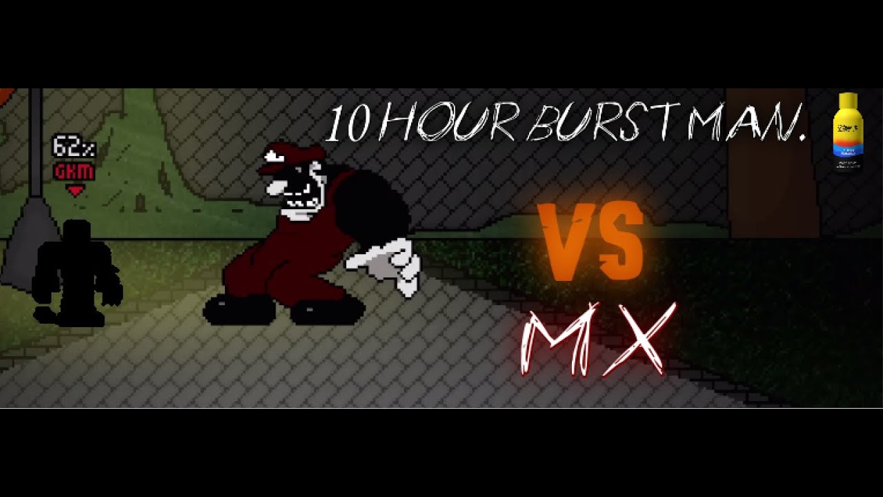 10 Hour Burst man vs MX. [Rivals Of Aether]