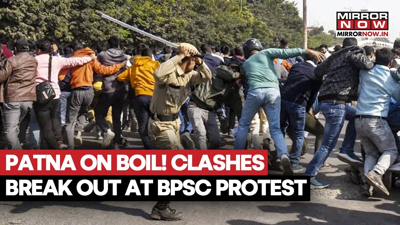 PATNA ON BOIL! Bihar Students' Protest Turns Violent As Cops Resort To Lathi Charge On Demonstrators