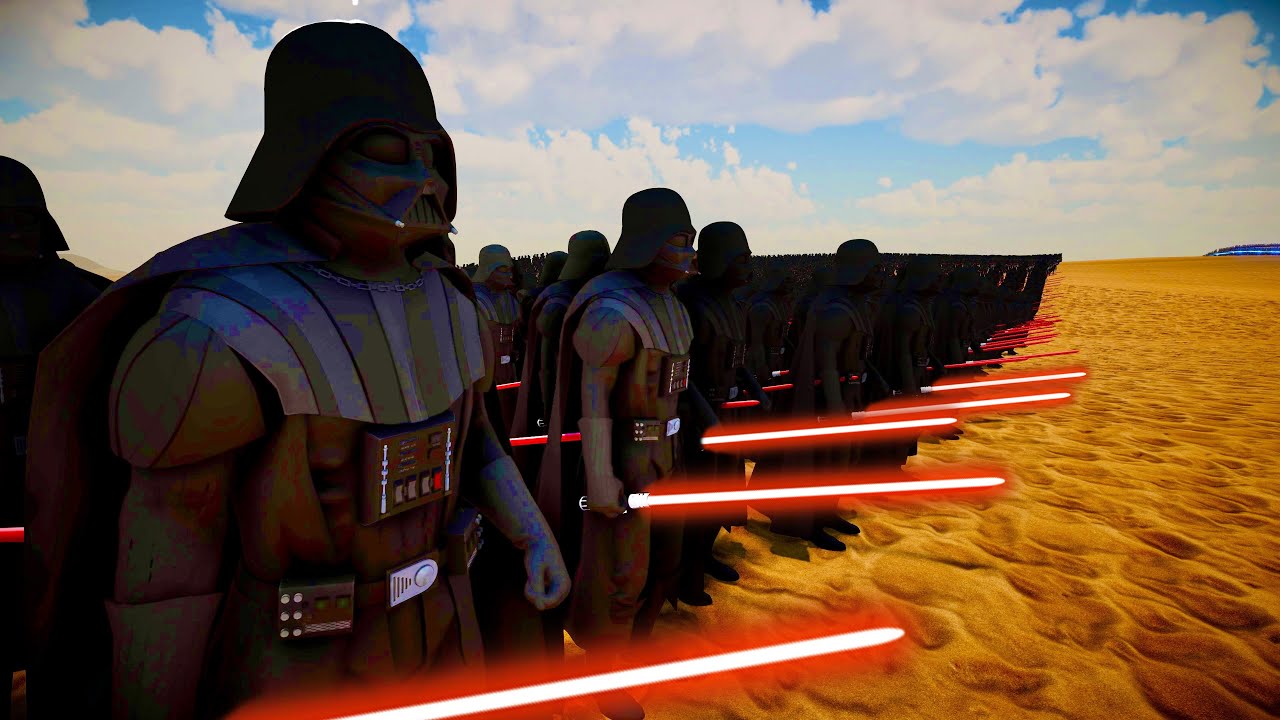 20 MILLION JEDI KNIGHTS vs 200,000 DARTH VADER | UEBS 2