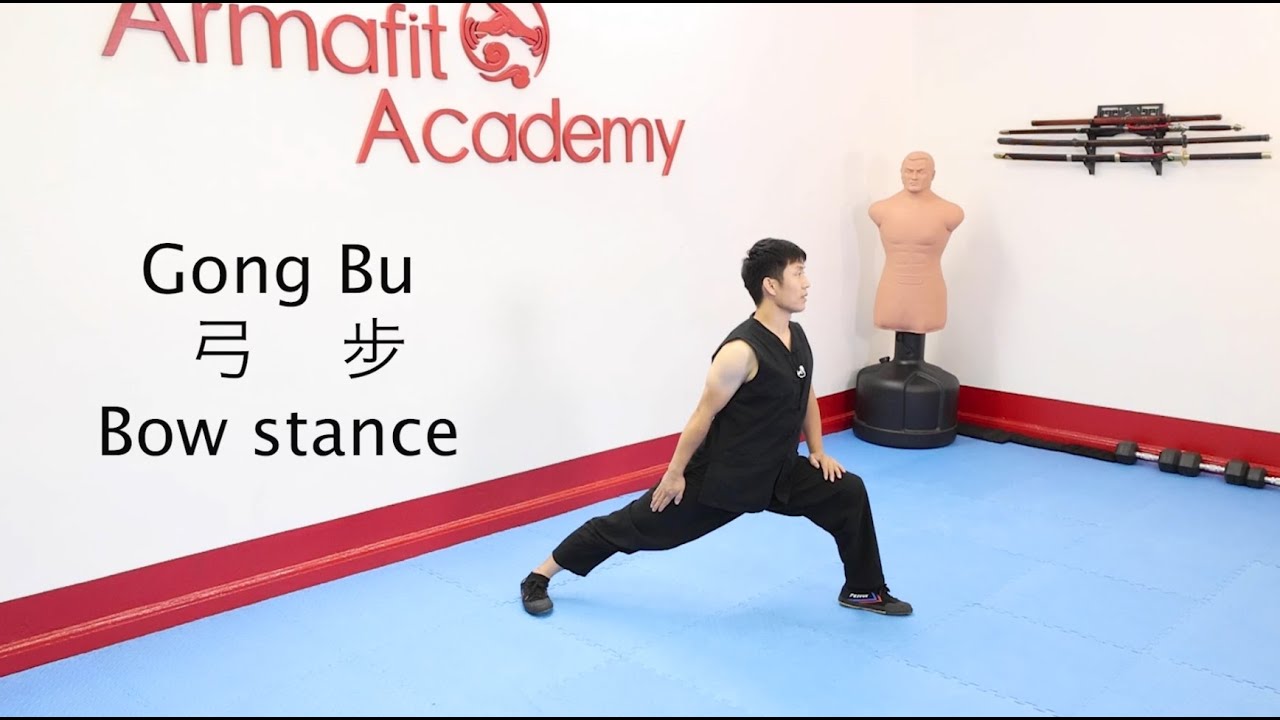 Wushu / Kung fu - Bow stance 弓步(Gong Bu)