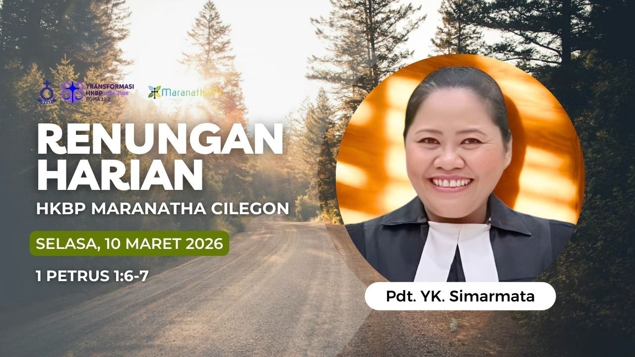 RENUNGAN HARIAN (Selasa, 10 Maret 2026) | HKBP Maranatha Cilegon