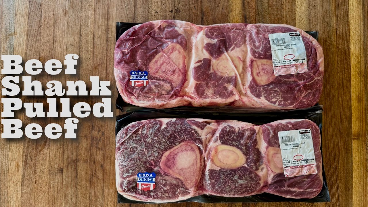 Easy Smoked & Braised Beef Shank | Best Pulled Beef Ever