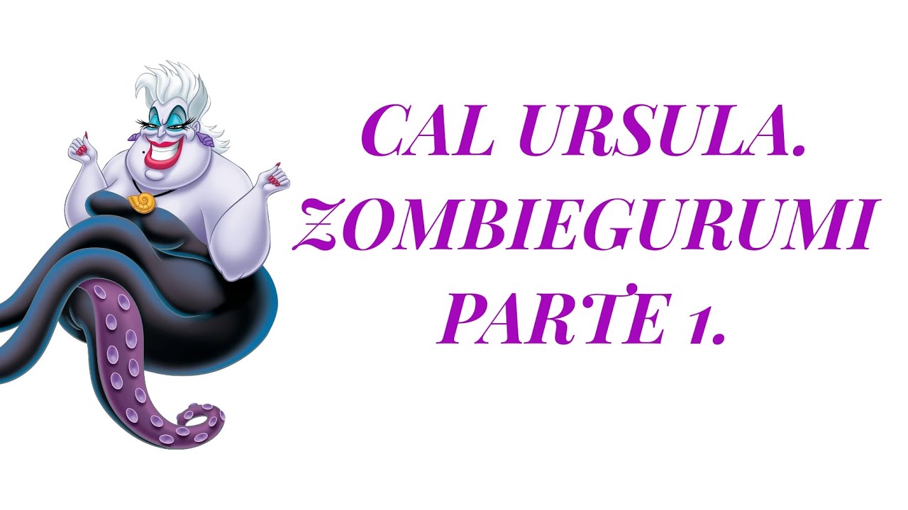 URSULA AMIGURUMI PARTE 1