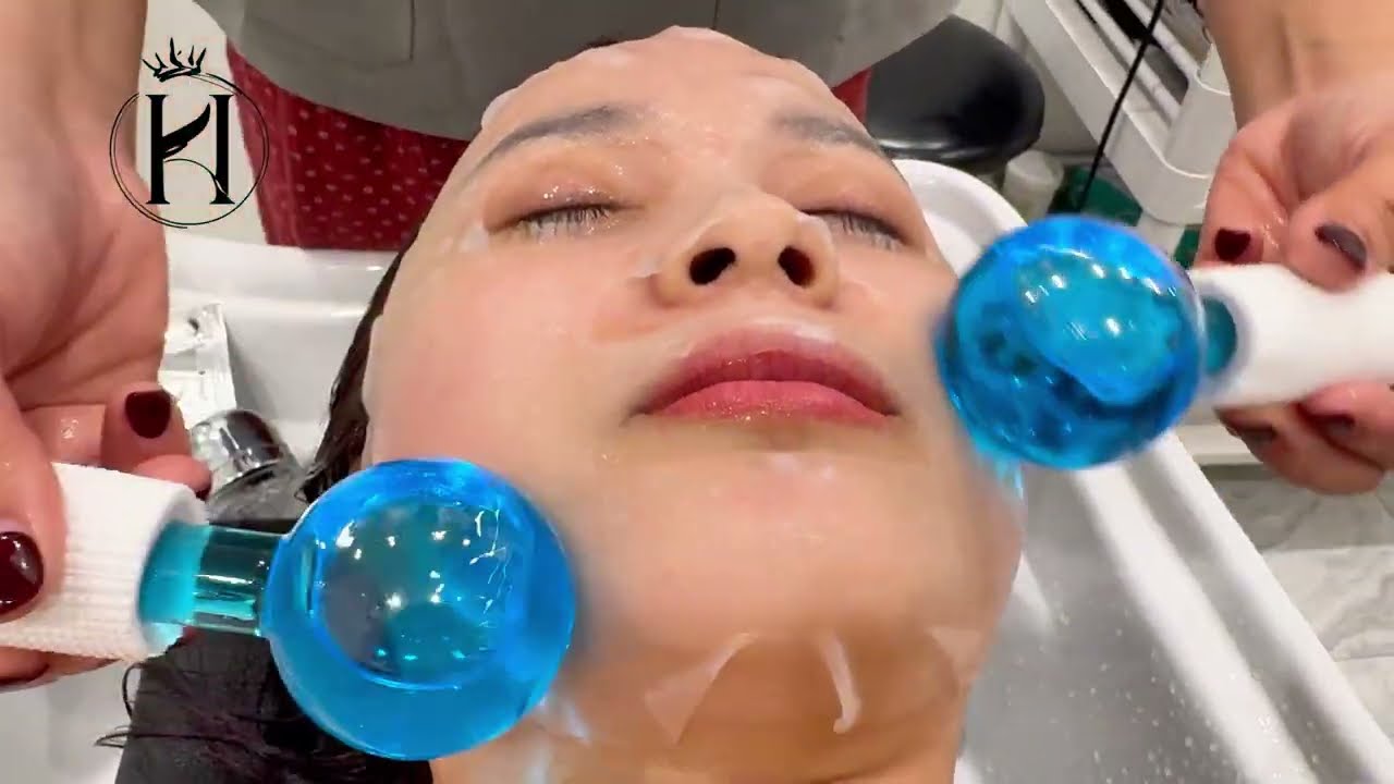 The Ultimate Relaxation! ASMR Face & Hand Massage + Deep Scalp Wash (No Talking)