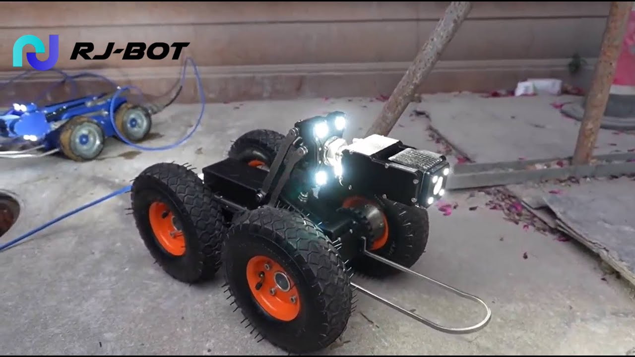 RJ-Bot K20 sewer pipeline inspection crawler