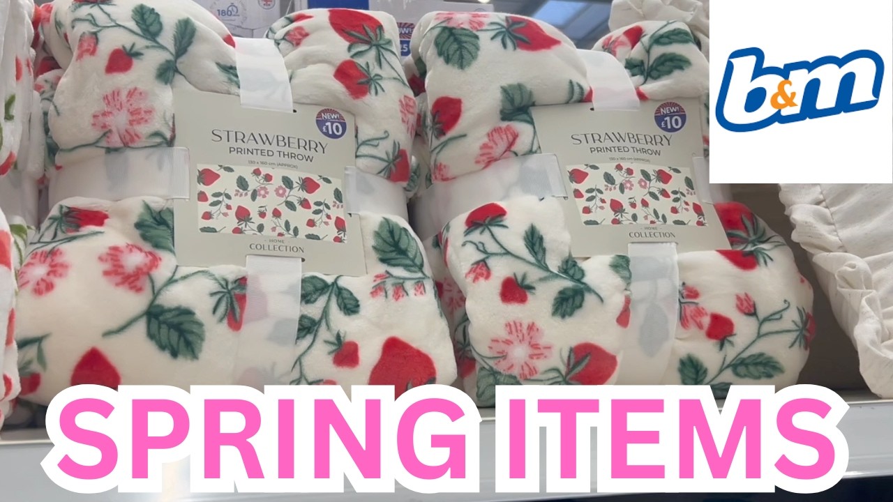NEW IN B&M 🌸 SPRING HOMEWARE COLLECTION 