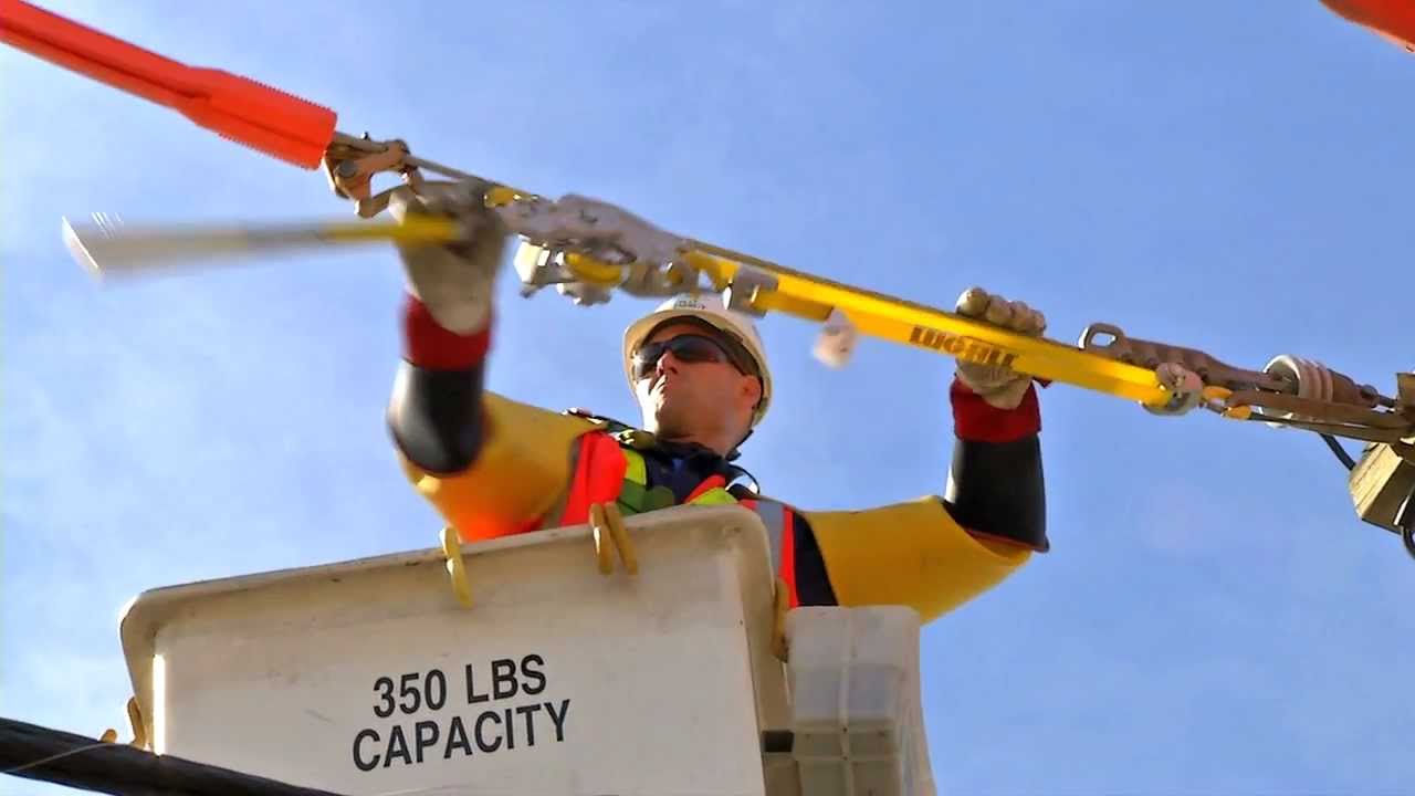 Lug-All Web Strap Hoists - Lou Collazo Lineman Testimonial Pt.1