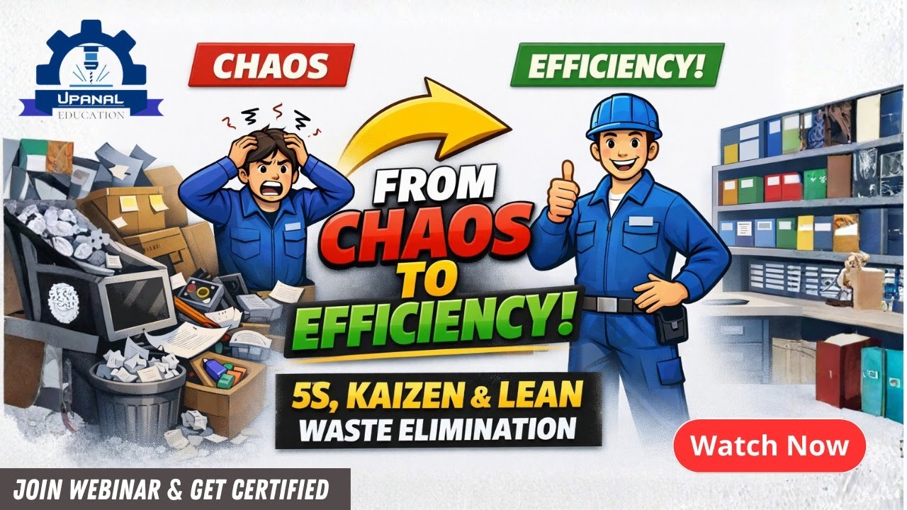 From Chaos to Efficiency | 5S, Kaizen & Lean Manufacturing Webinar