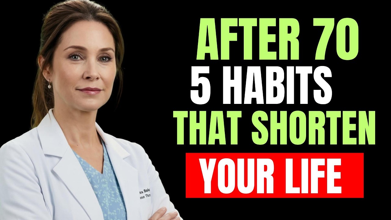 Once You Turn 70 — Quit These 5 Habits Before It’s Too Late | Senior Health Tips