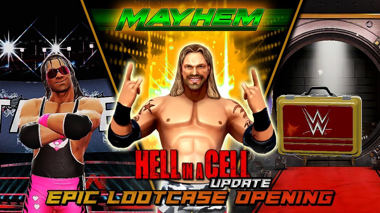 WWE Mayhem | Hell In A Cell Update Talk! | EPIC Lootcase Opening!