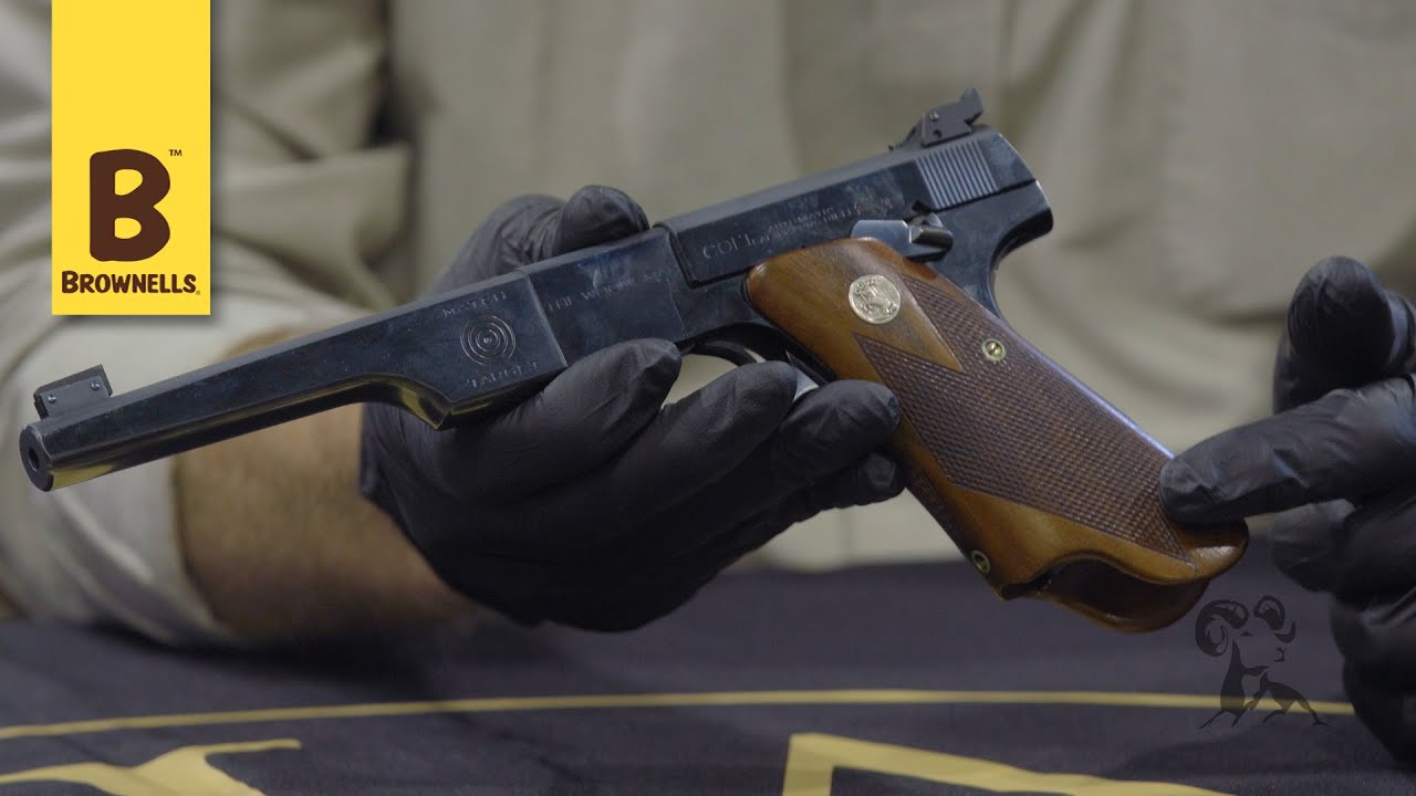 From the Vault: Colt Match Target Woodsman .22 Pistol