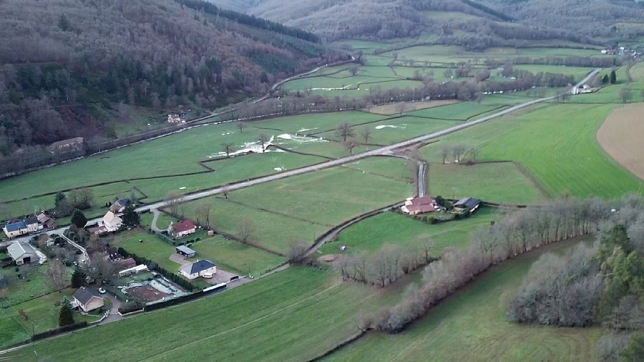 Drone : Morvan et villages