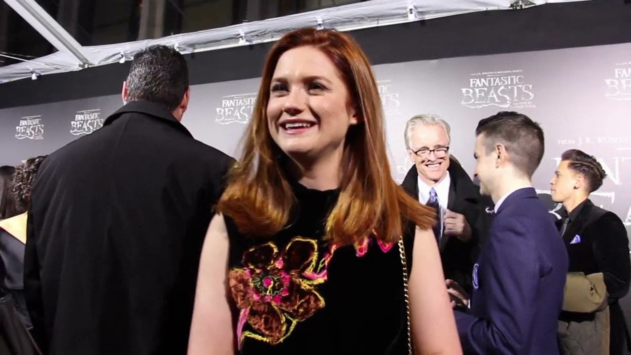 Bonnie Wright on Fantastic Beasts And Where To Find Them Premiere
