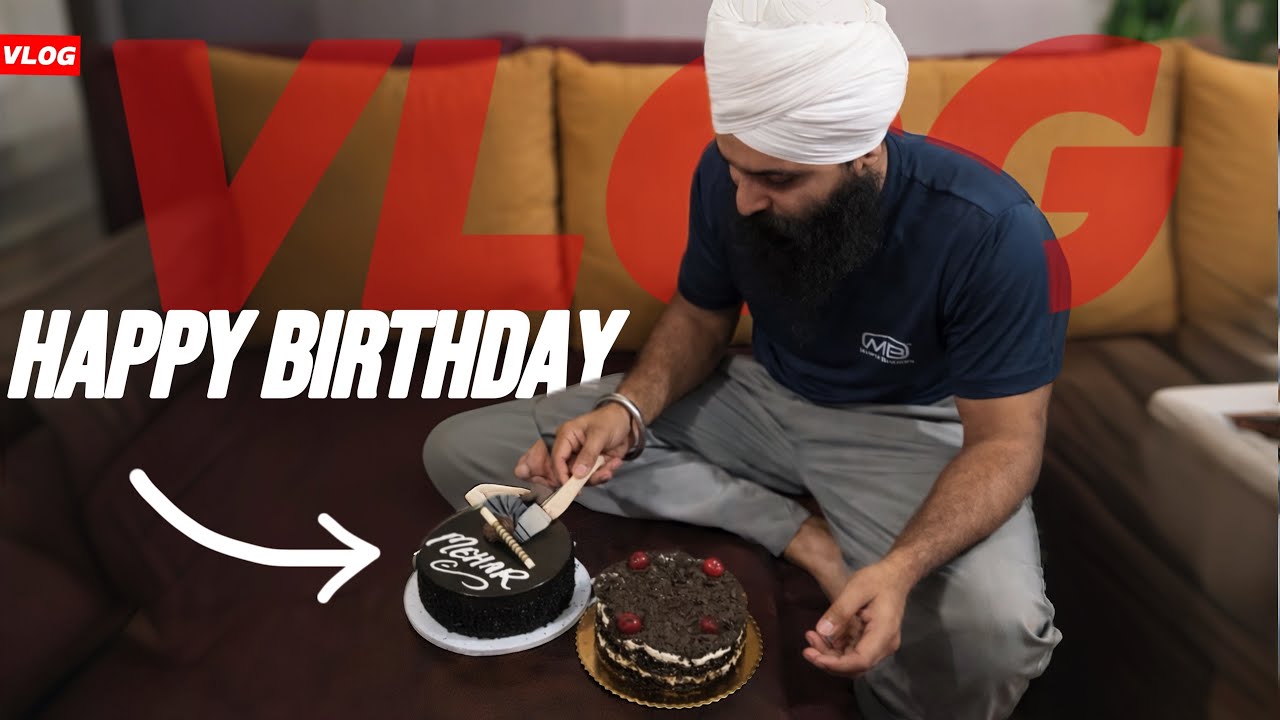 Meharban da Cake Cutting Te Party Masti | Birthday Vlog 🎉