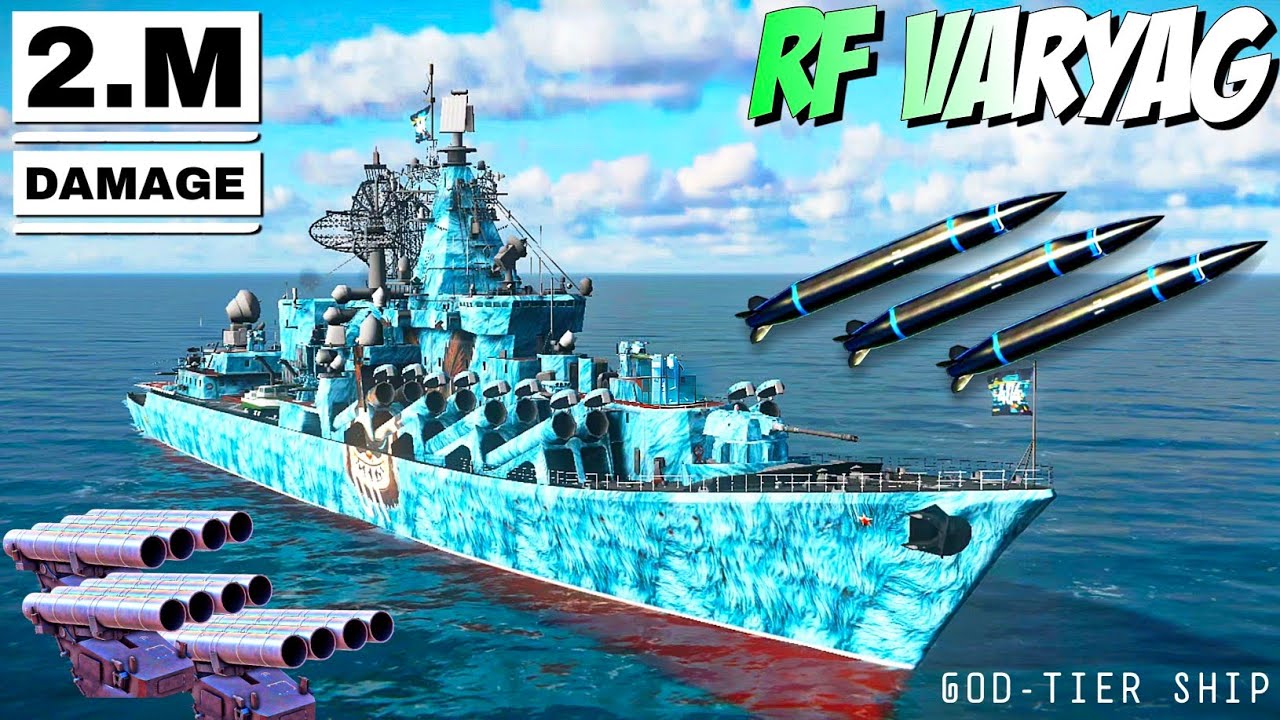 RF Varyag - Most Lethal Cruiser With 3x Mako & 3x Mar - 290! Modern Warships