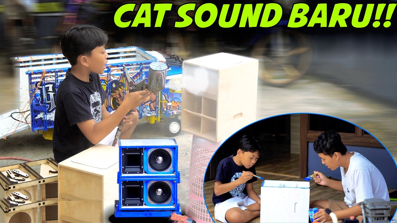 CAT BARU SOUND HOREG DIMAS!! MAKIN COCOK SAMA TRUK GATOTKACA..
