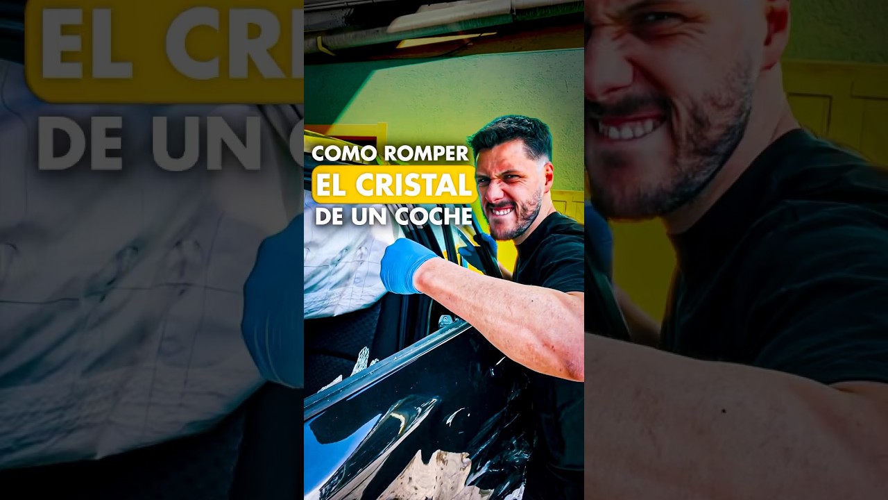 Como ROMPER el CRISTAL de un COCHE | EMERGENCIA 💥🚗(Reposacabezas, martillo, piedra, cintur&oacute;n)